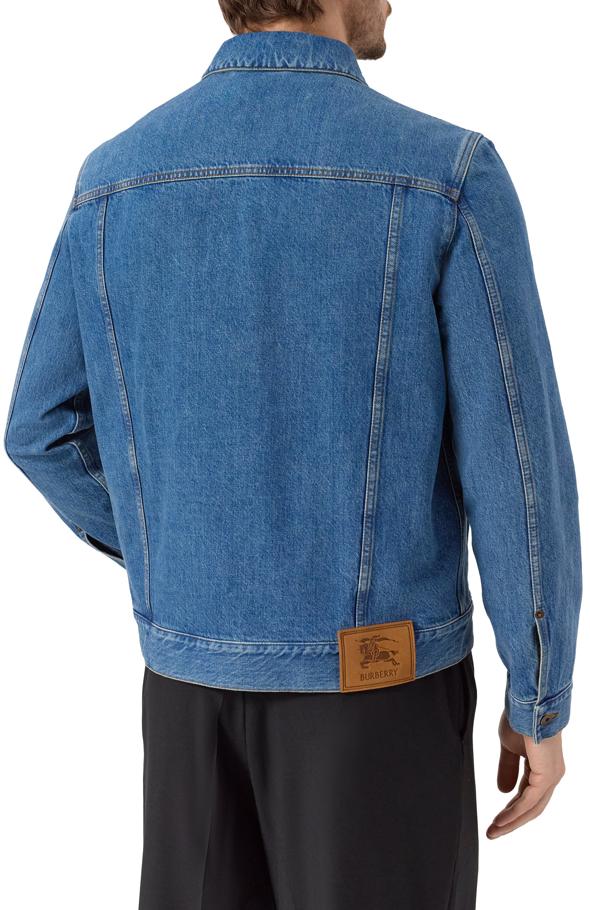 Джинсовая куртка BURBERRY, арт. 8111090, фото 4