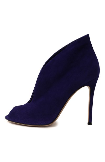 Замшевые ботильоны vamp GIANVITO ROSSI, арт. G53260.15RIC.CASINDI, фото 4