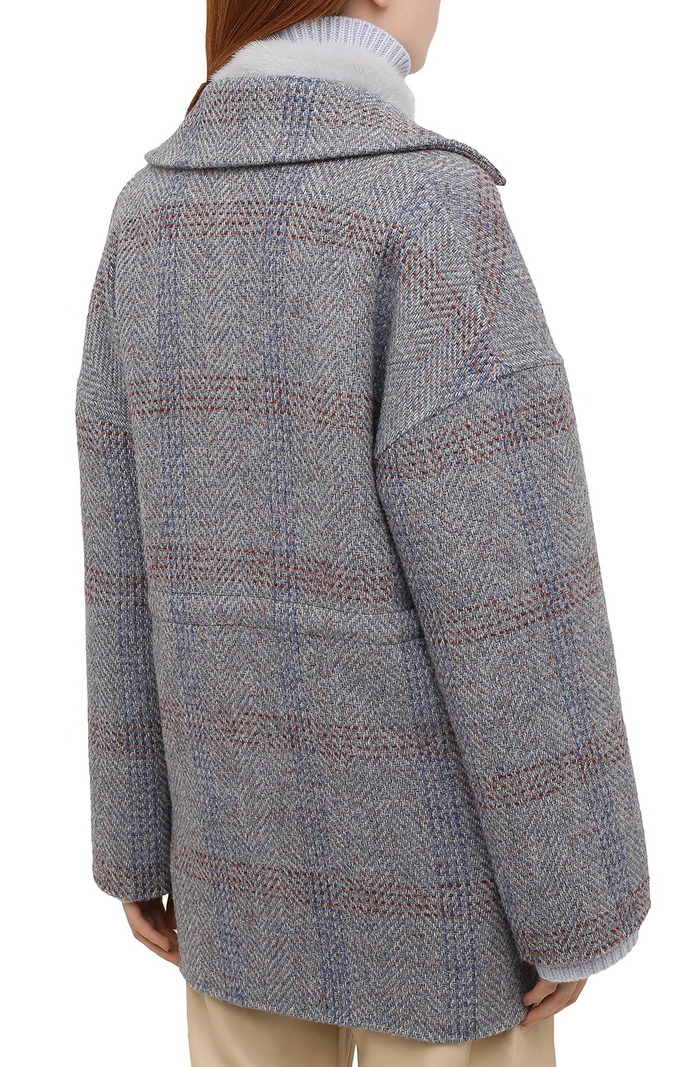 Пальто с меховой подкладкой FABIO GAVAZZI, арт. FG0896V, фото 4