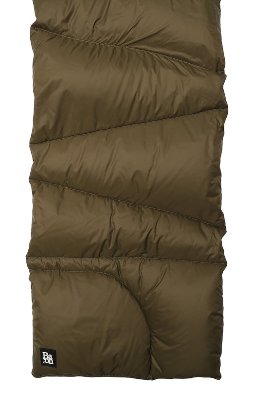 Пуховый шарф Bacon Хаки, фото 2