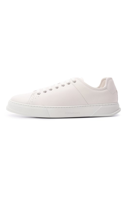Кожаные кеды Cube Ferragamo 772088 Белый  772088 Фото 4