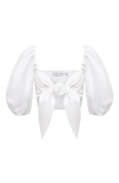 Женский льняной топ FAITHFULL THE BRAND, арт. FF1670-WHT