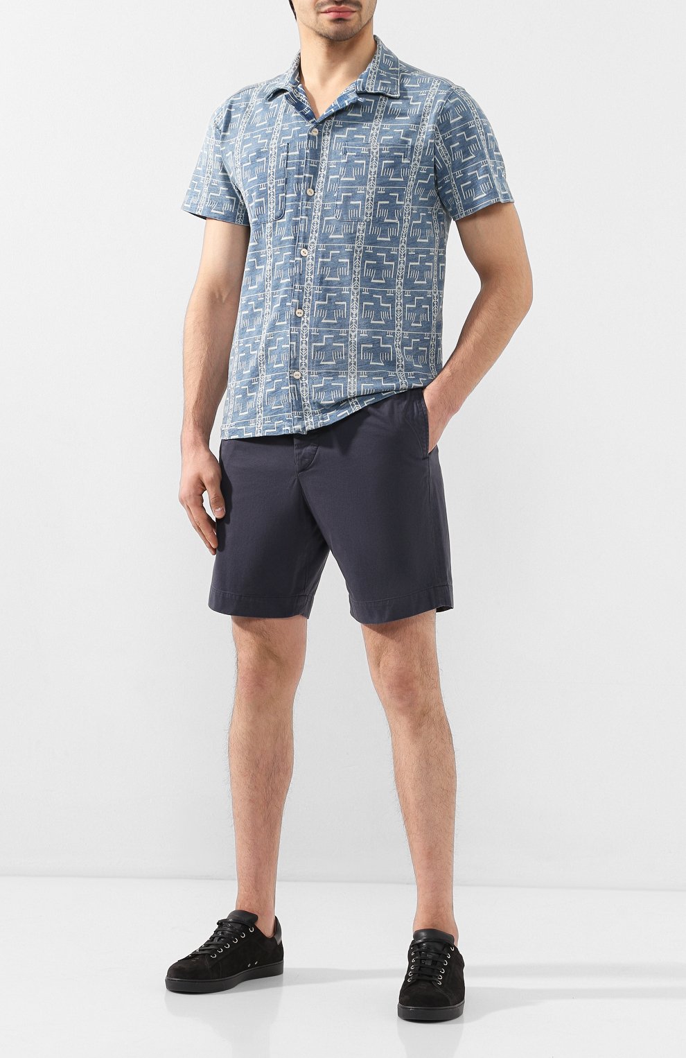 Хлопковая рубашка RALPH LAUREN, арт. 782775304, фото 2