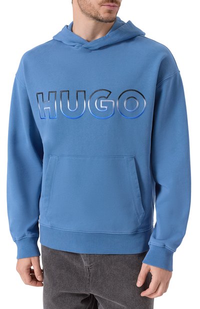 Хлопковое худи HUGO BLUE, арт. 50549151, фото 3