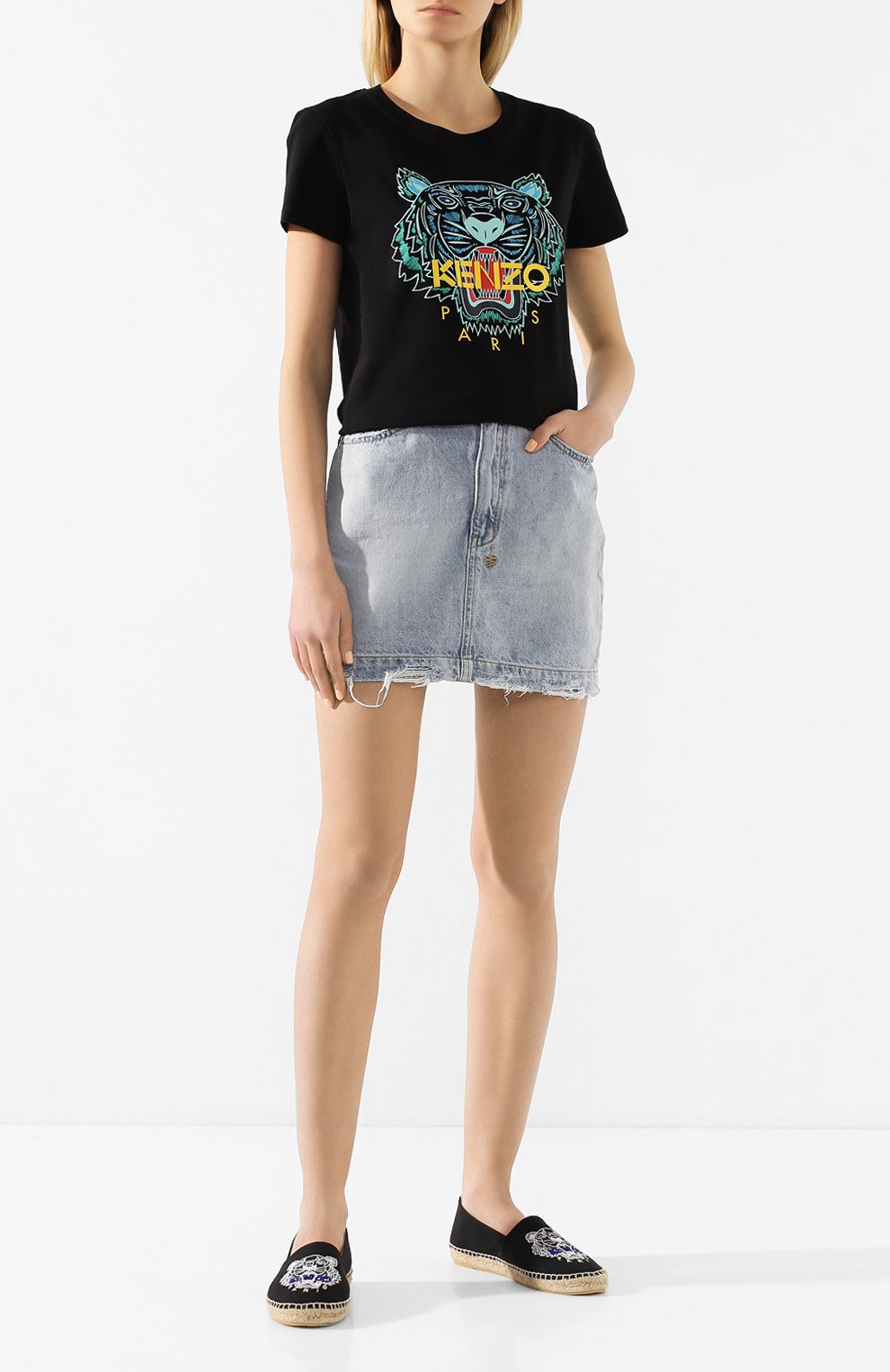 Текстильные эспадрильи KENZO, арт. F962ES180F70, фото 2