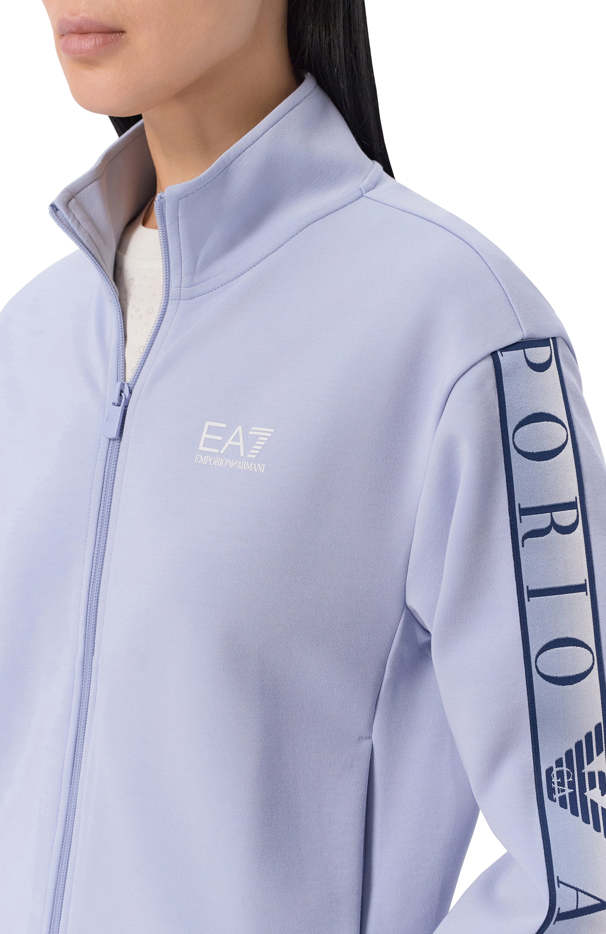 Хлопковая толстовка EA7, арт. 7W001152/AF12501, фото 5