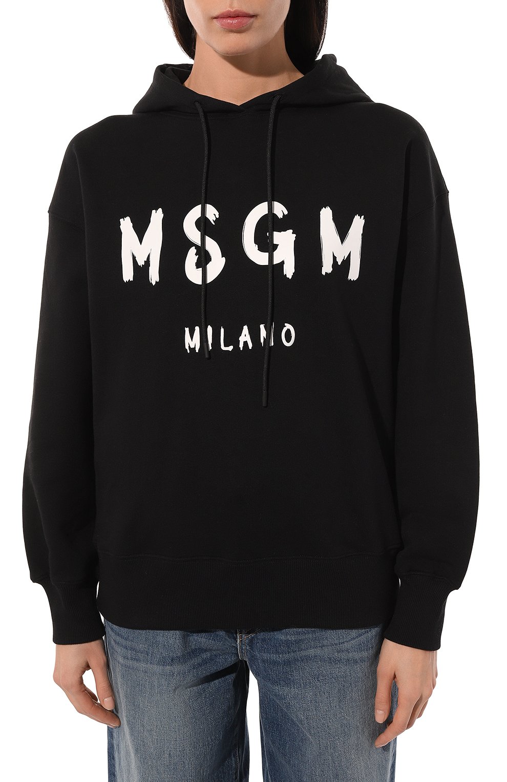 Хлопковое худи MSGM, арт. 2000MDM515 200001, фото 3