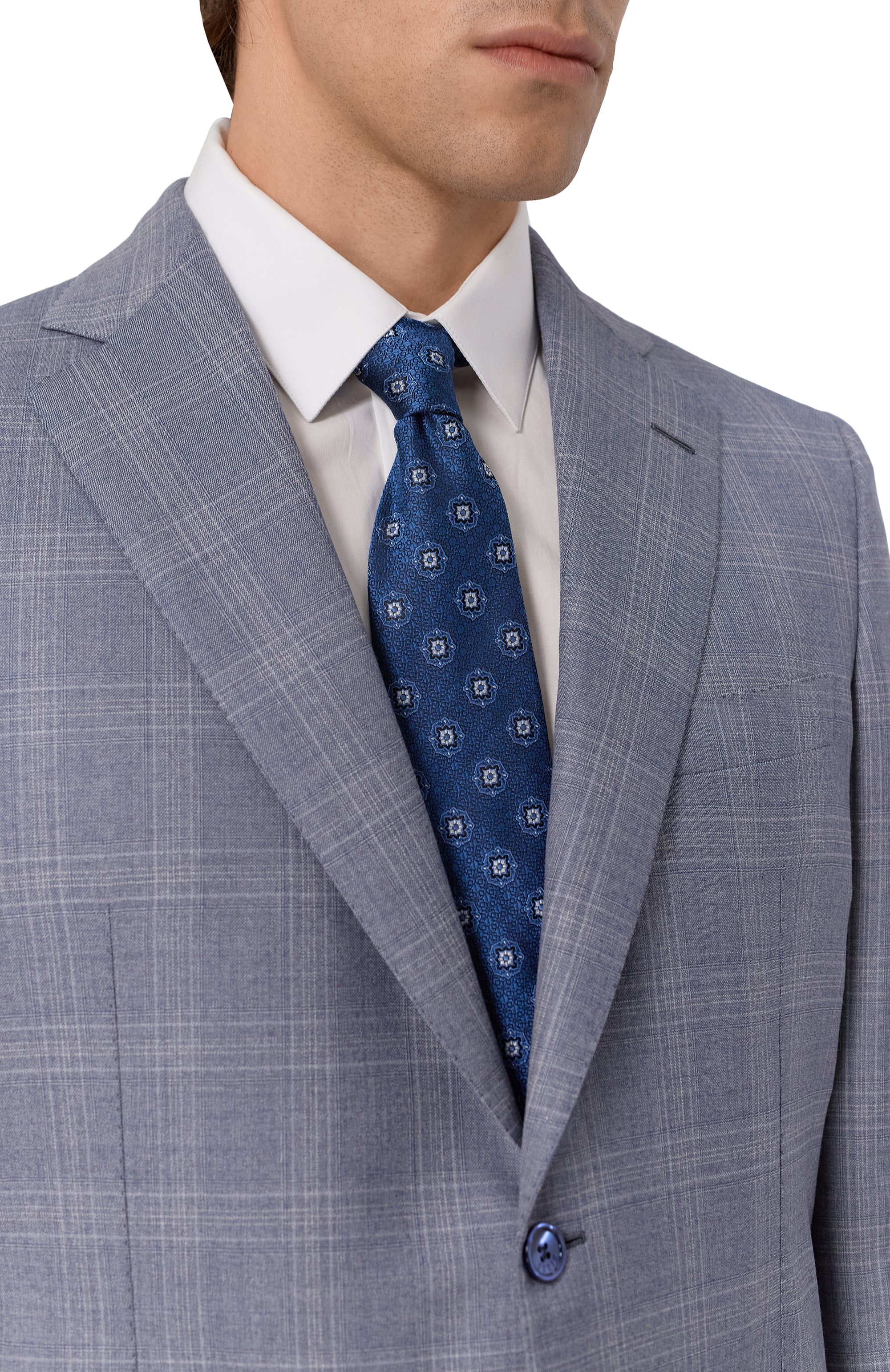 Шелковый галстук CANALI, арт. 18/HJ04342, фото 2