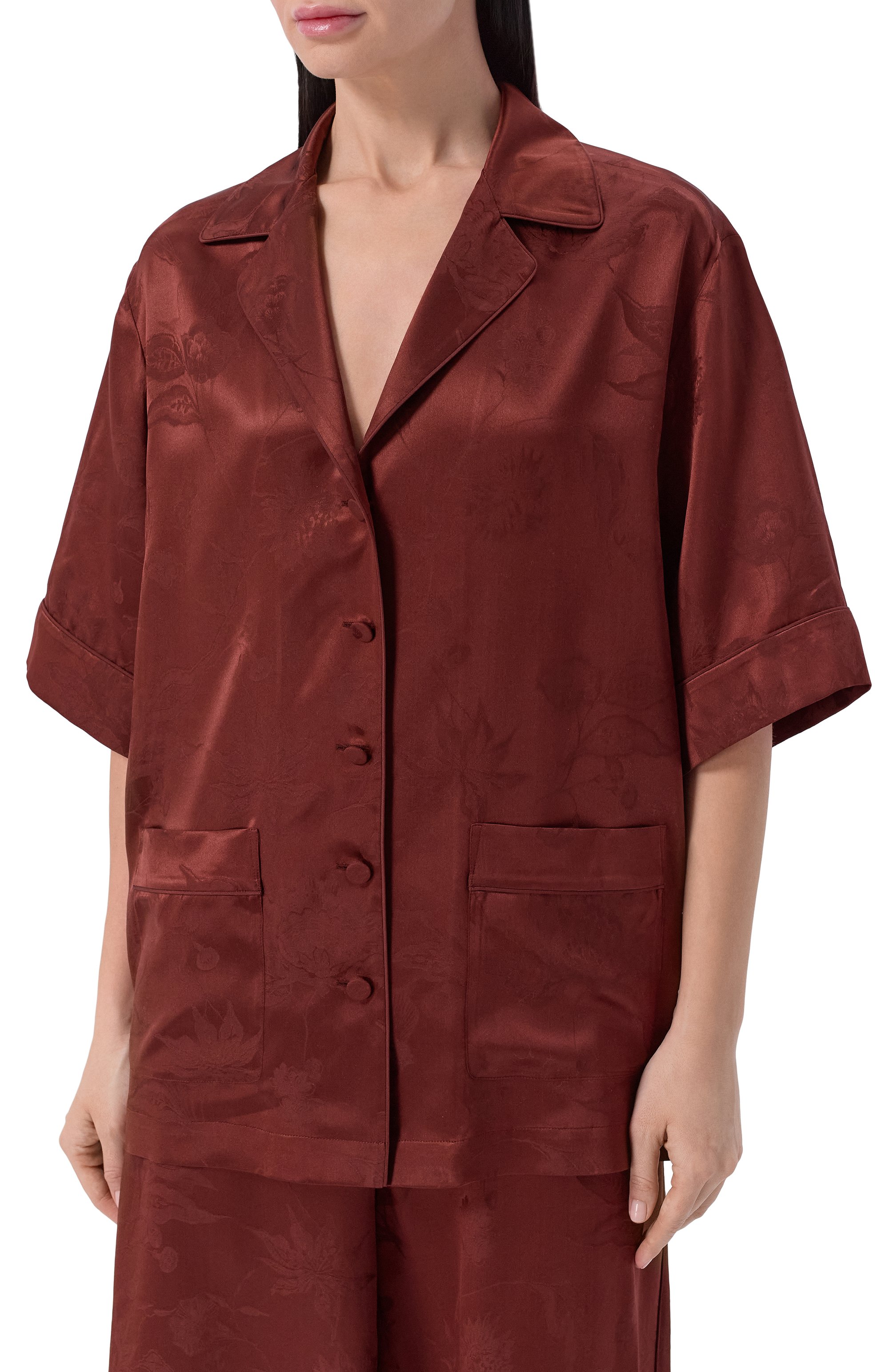 Шелковая рубашка MVST, арт. M26.2PW.B032/F126 FL0RAL JACQUARD, фото 3