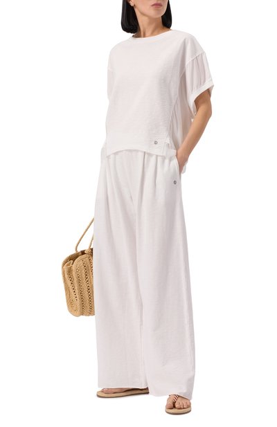 Хлопковая футболка DEHA, арт. D22330, фото 2