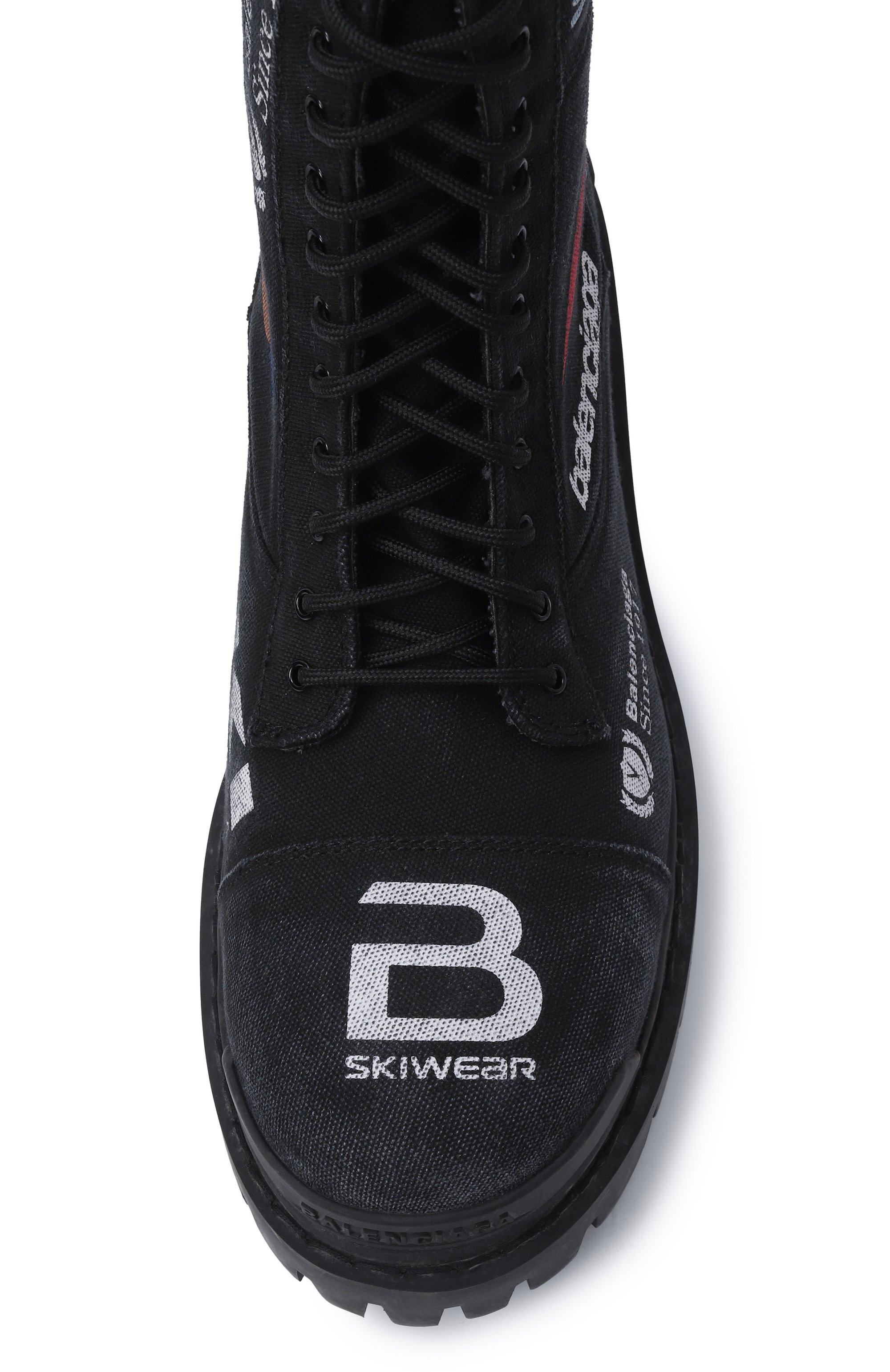 Текстильные ботинки combat strike BALENCIAGA, арт. 694042/W2H13, фото 6