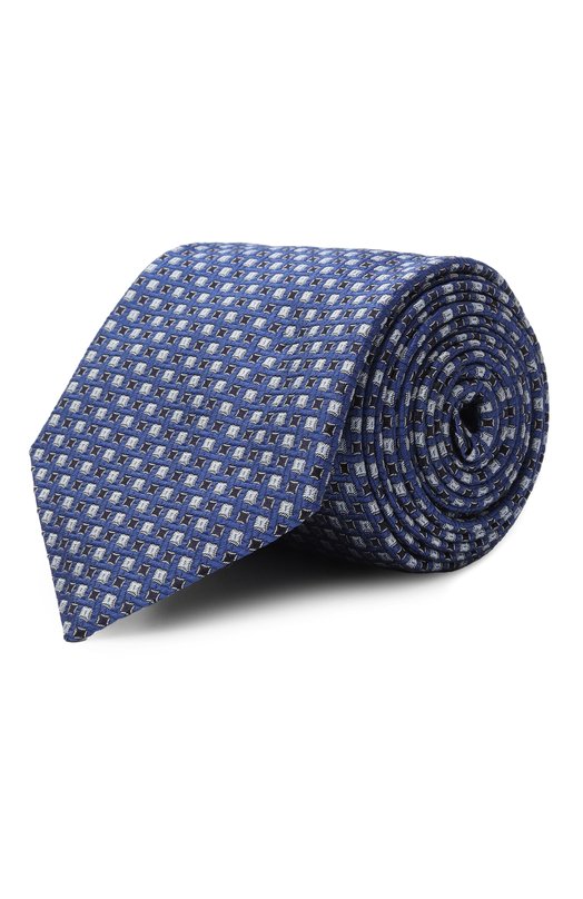 Шелковый галстук Canali 18/HJ04334 Синий 18/HJ04334