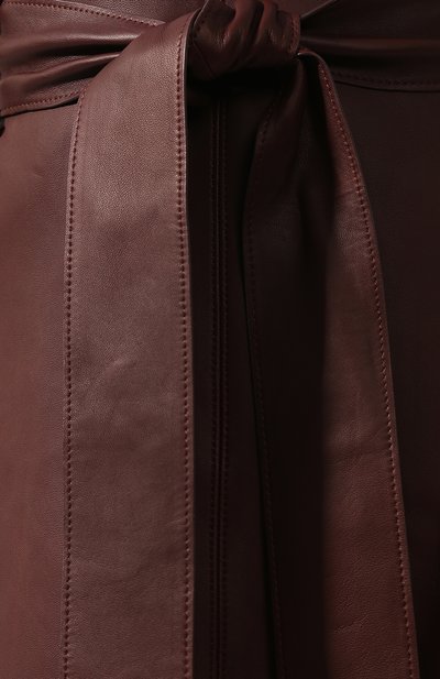 Кожаная юбка VINCE, арт. V606730555, фото 5