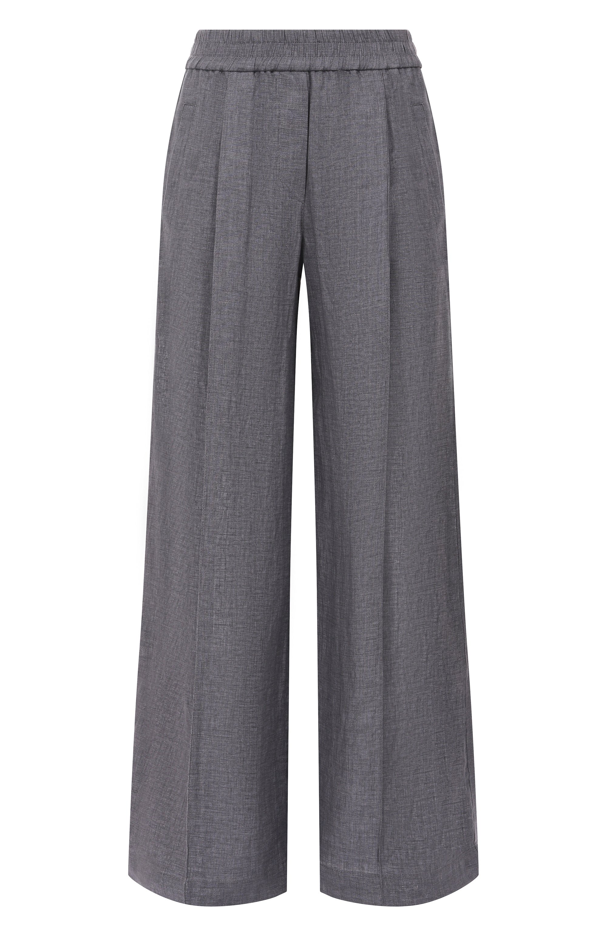 Льняные брюки BRUNELLO CUCINELLI, арт. MM633P8843, фото 1