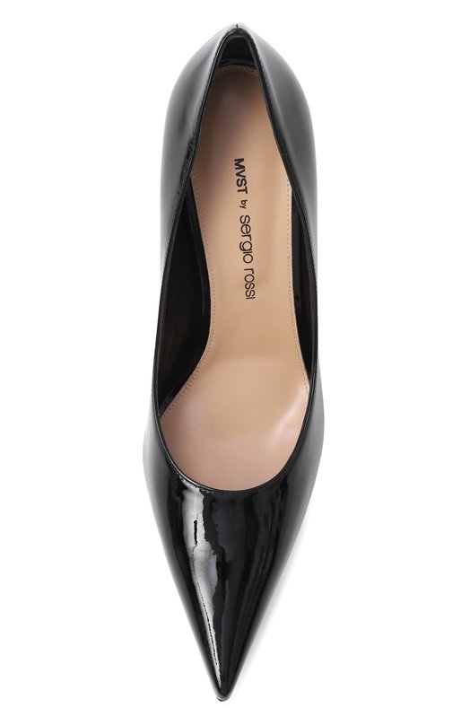 Кожаные туфли MVST by Sergio Rossi MVST B15800/MMVV25 Чёрный  B15800/MMVV25 Фото 6