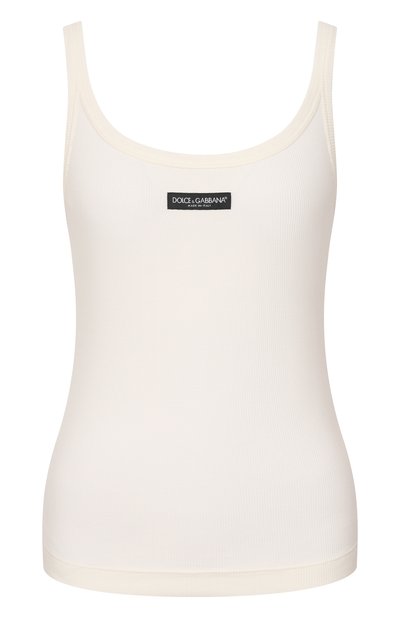 Женская хлопковая майка DOLCE & GABBANA, арт. F8W45T/FU7AV