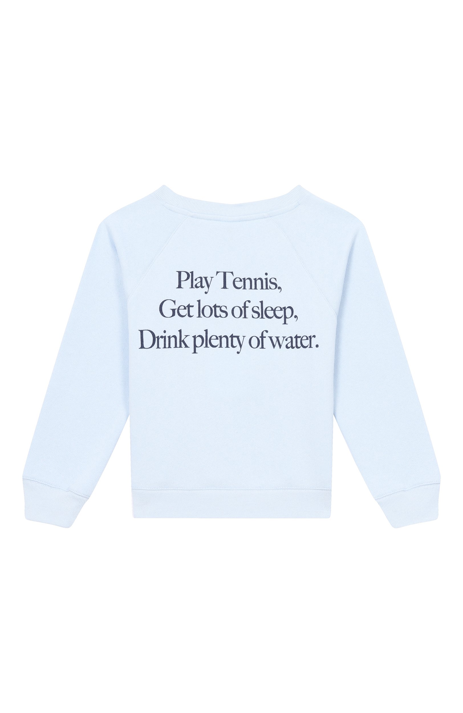 Свитшот SPORTY AND RICH голубого цвета по цене 15150 руб., арт. WS07675300BL90, фото 2 Свитшот SPORTY AND RICH, арт. WS07675300BL90, фото 2