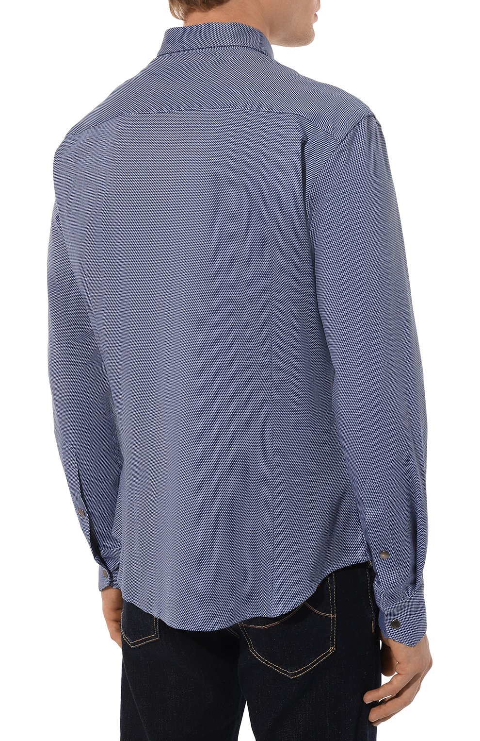 Хлопковая рубашка GIORGIO ARMANI, арт. GM000057/TE11929, фото 4