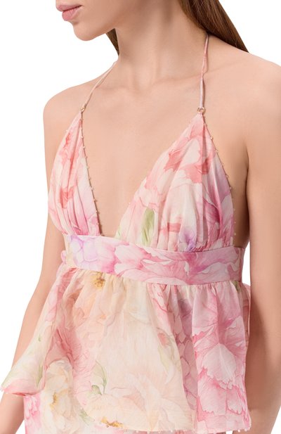 Платье изо льна и шелка YVON, арт. 0 260017, фото 4