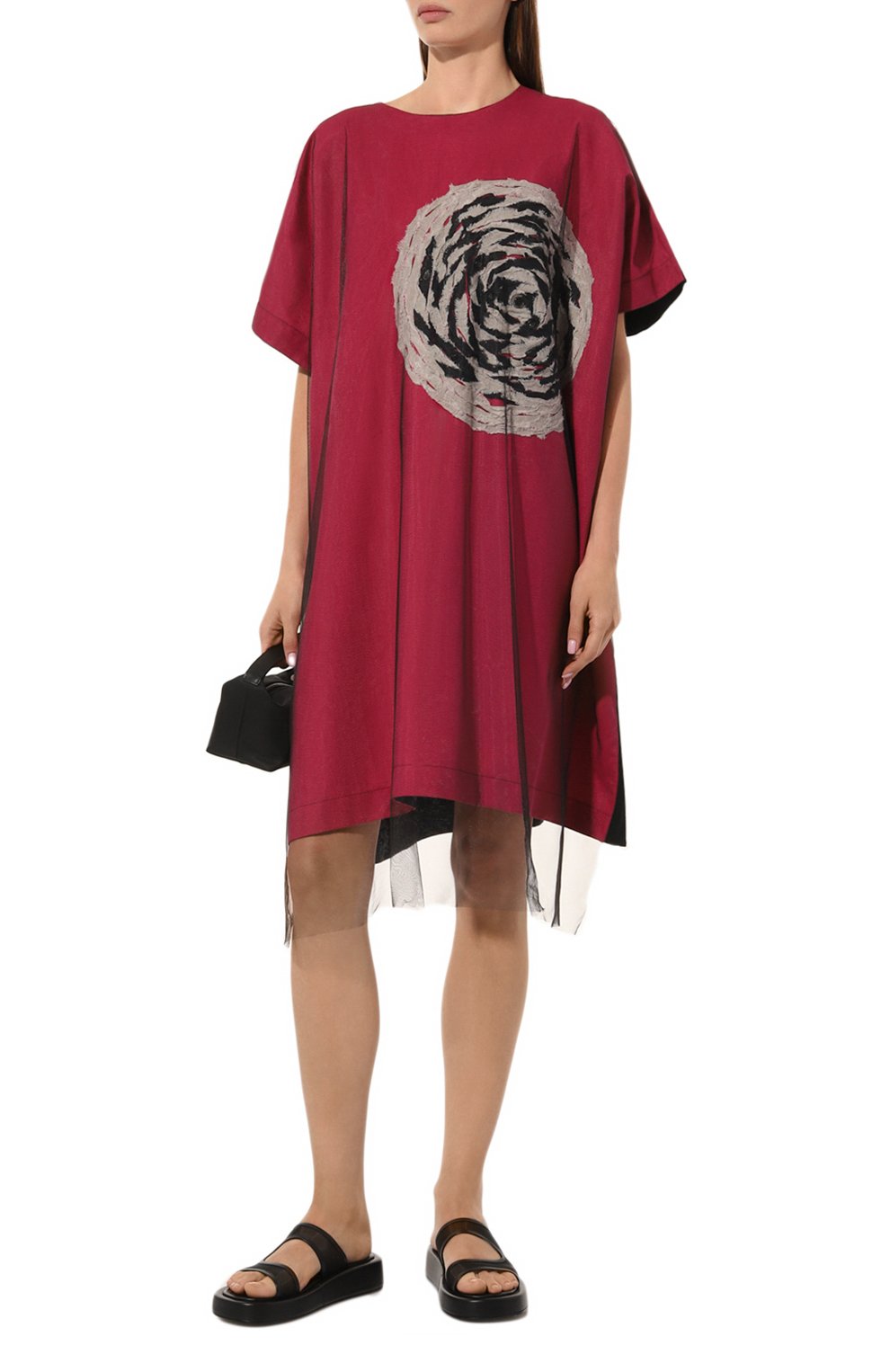 Туника из хлопка и льна MIDGARD PARIS черного цвета по цене 58000 руб., арт. B4403, фото 2 Туника из хлопка и льна MIDGARD PARIS, арт. B4403, фото 2