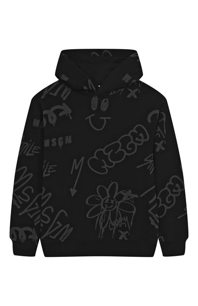 Хлопковое худи MSGM KIDS, арт. F5MSJBHS246