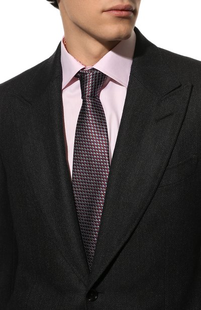 Шелковый галстук ZEGNA, арт. Z3E31T/1XW, фото 2