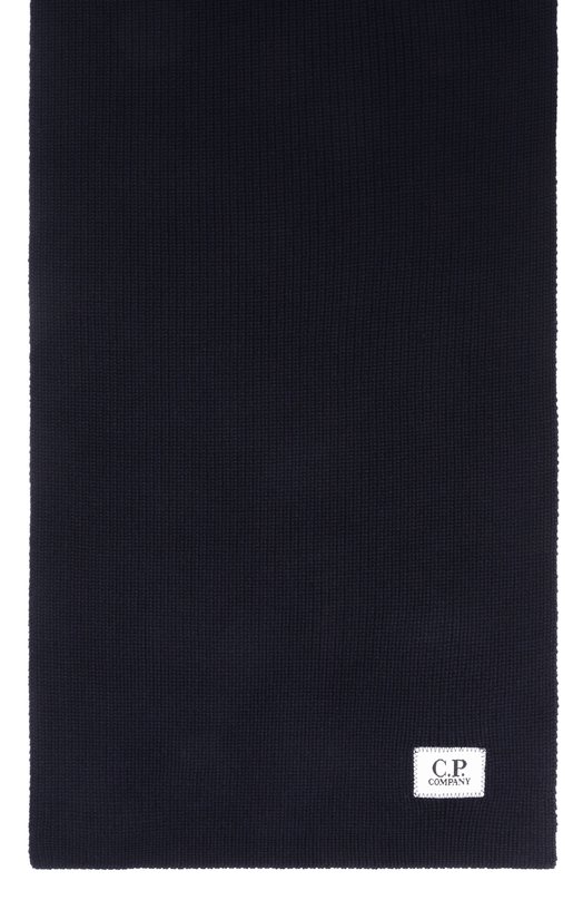 Шерстяной шарф C.P. Company 19CMAC303A005509A Синий  19CMAC303A005509A Фото 4