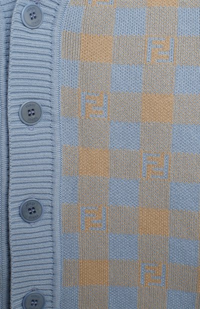 Хлопковый кардиган FENDI, арт. JMG070/A3TF/8A-12+, фото 3