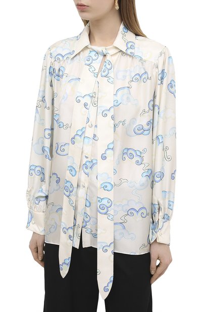 Шелковая блузка LANVIN, арт. RW-T0601I-4832-P21, фото 3