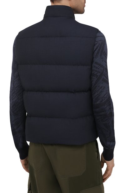 Пуховый жилет ZEGNA, арт. UWT97/W116, фото 4