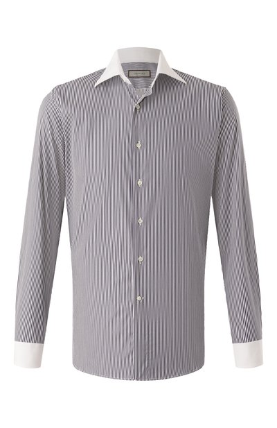 Мужская хлопковая сорочка CANALI, арт. CCLX018WH/GD03294
