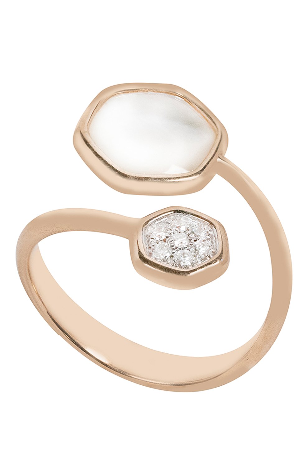 Кольцо UTOPIA бесцветного цвета по цене 266500 руб., арт. VA1UB, фото 1 Кольцо UTOPIA, арт. VA1UB, фото 1