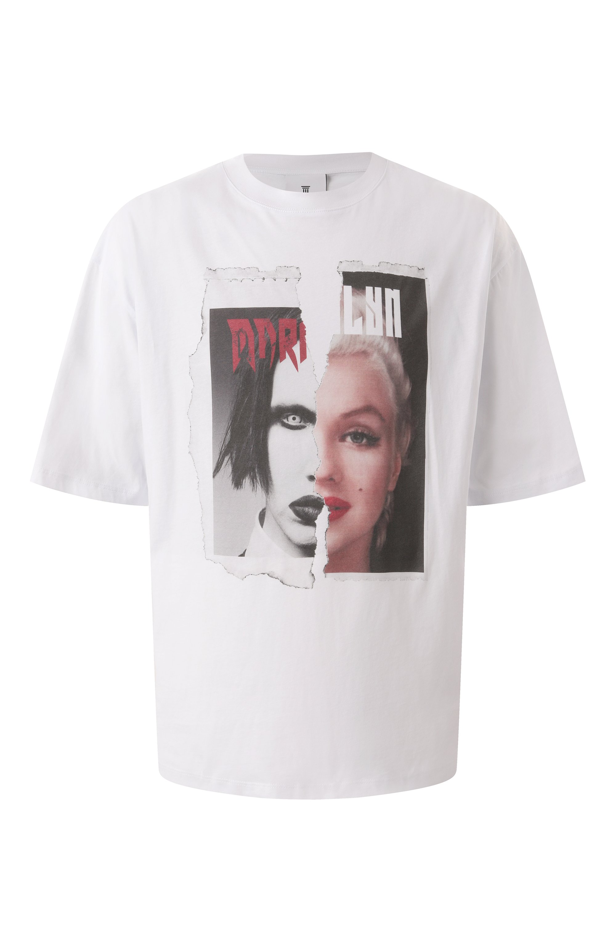 Хлопковая футболка DIEGO VENTURINO, арт. DVTS0MARY, фото 1