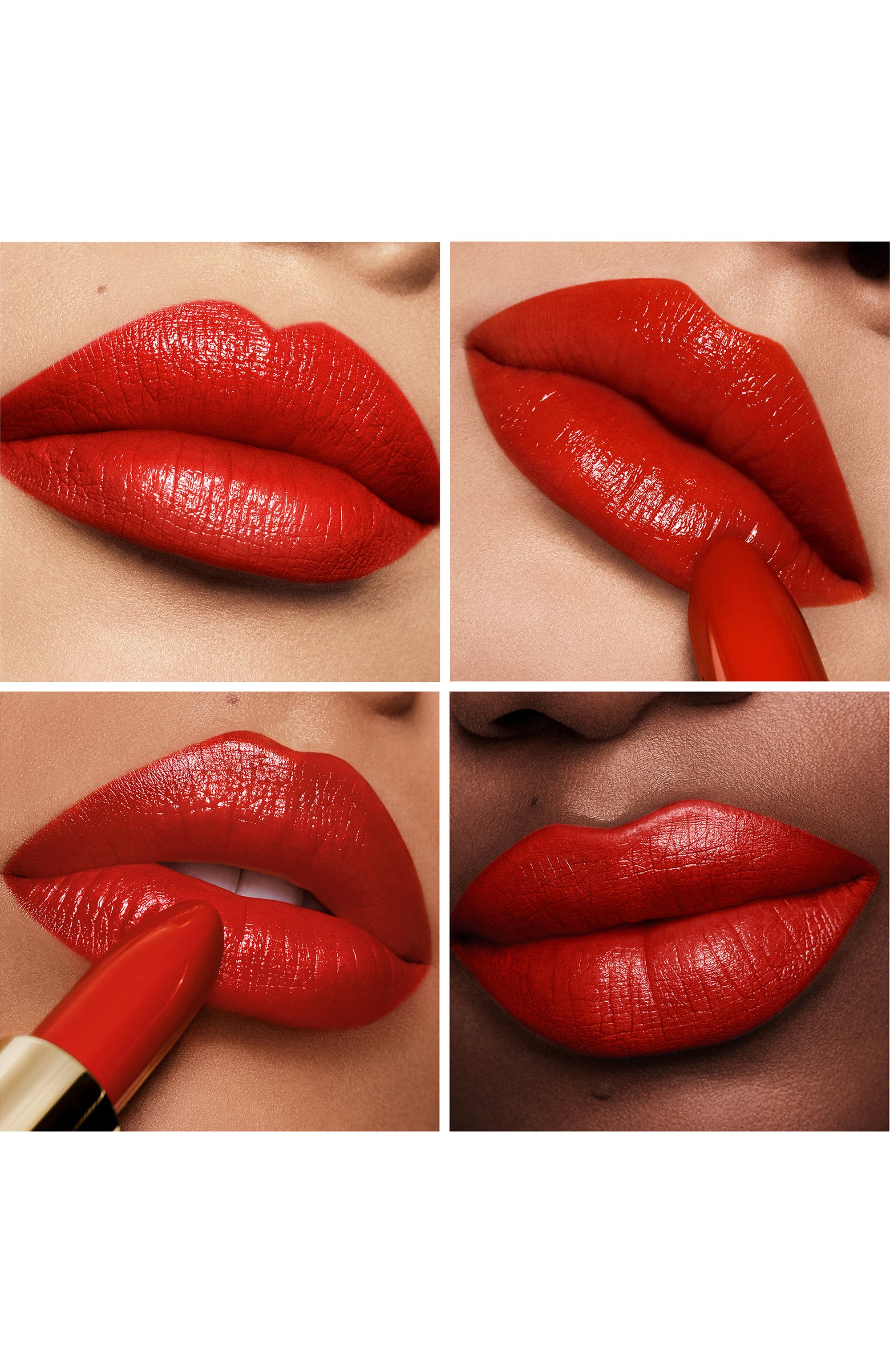 Сменный блок губной помады rouge g с сатиновым финишем, оттенок 28 красный мак (3,5g) GUERLAIN цвета по цене 4000 руб., арт. G044109, фото 3 Сменный блок губной помады rouge g с сатиновым финишем, оттенок 28 красный мак (3,5g) GUERLAIN, арт. G044109, фото 3