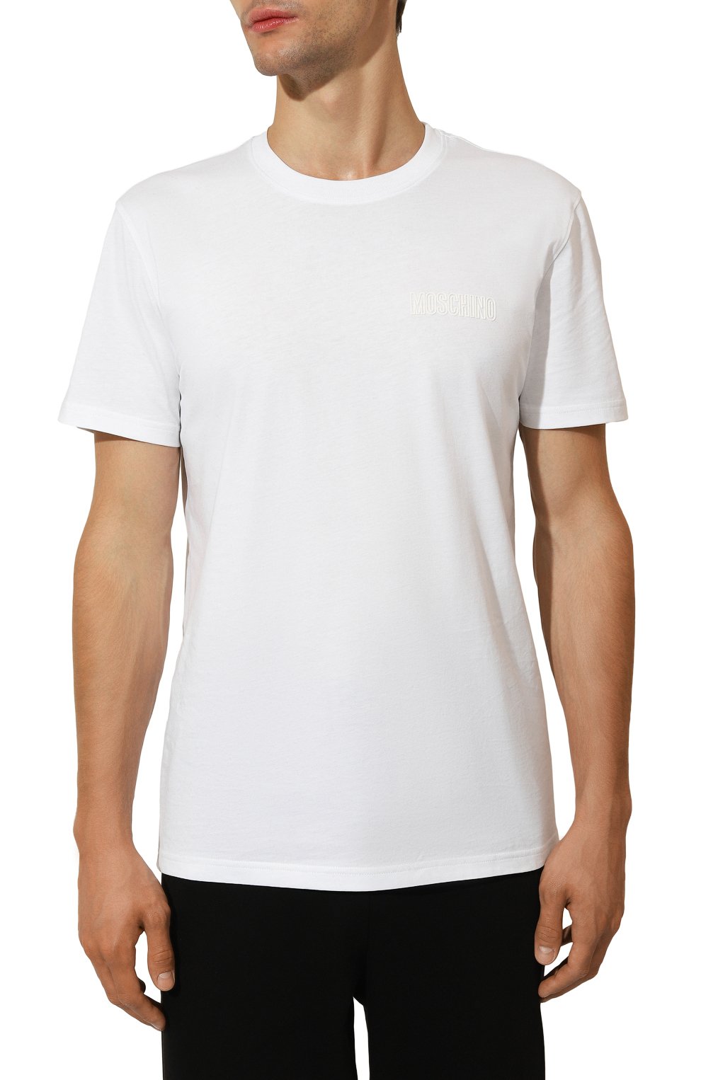 Хлопковая футболка MOSCHINO, арт. A0712/7041, фото 3