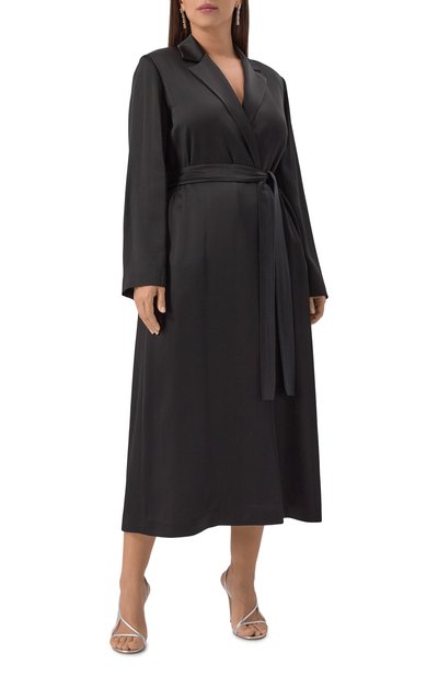 Атласное платье MAX MARA STUDIO, арт. GISELDA, фото 3