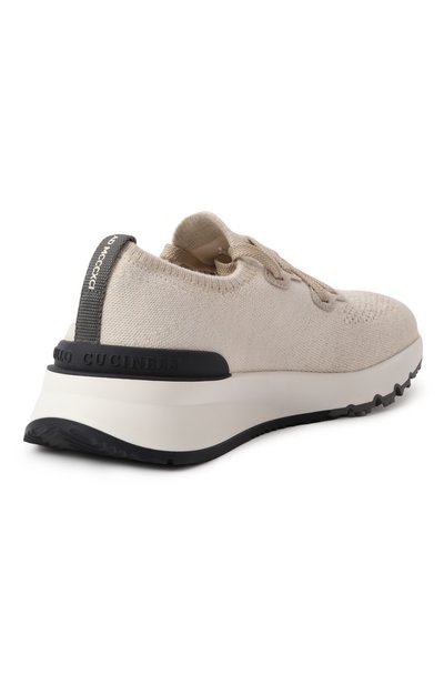 Текстильные кроссовки BRUNELLO CUCINELLI, арт. MZUKIB2051, фото 5