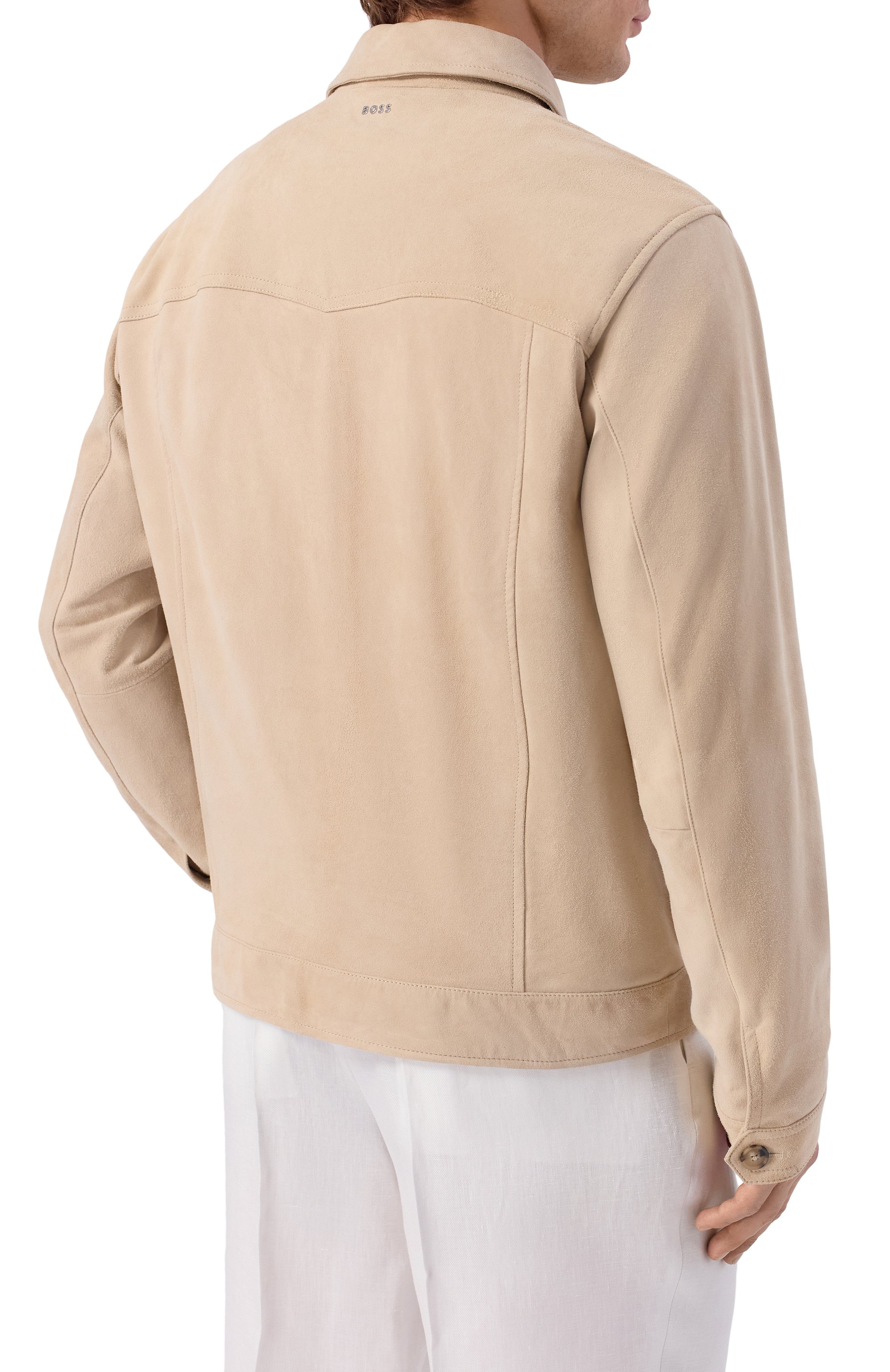 Замшевая куртка BOSS, арт. 50538002, фото 4