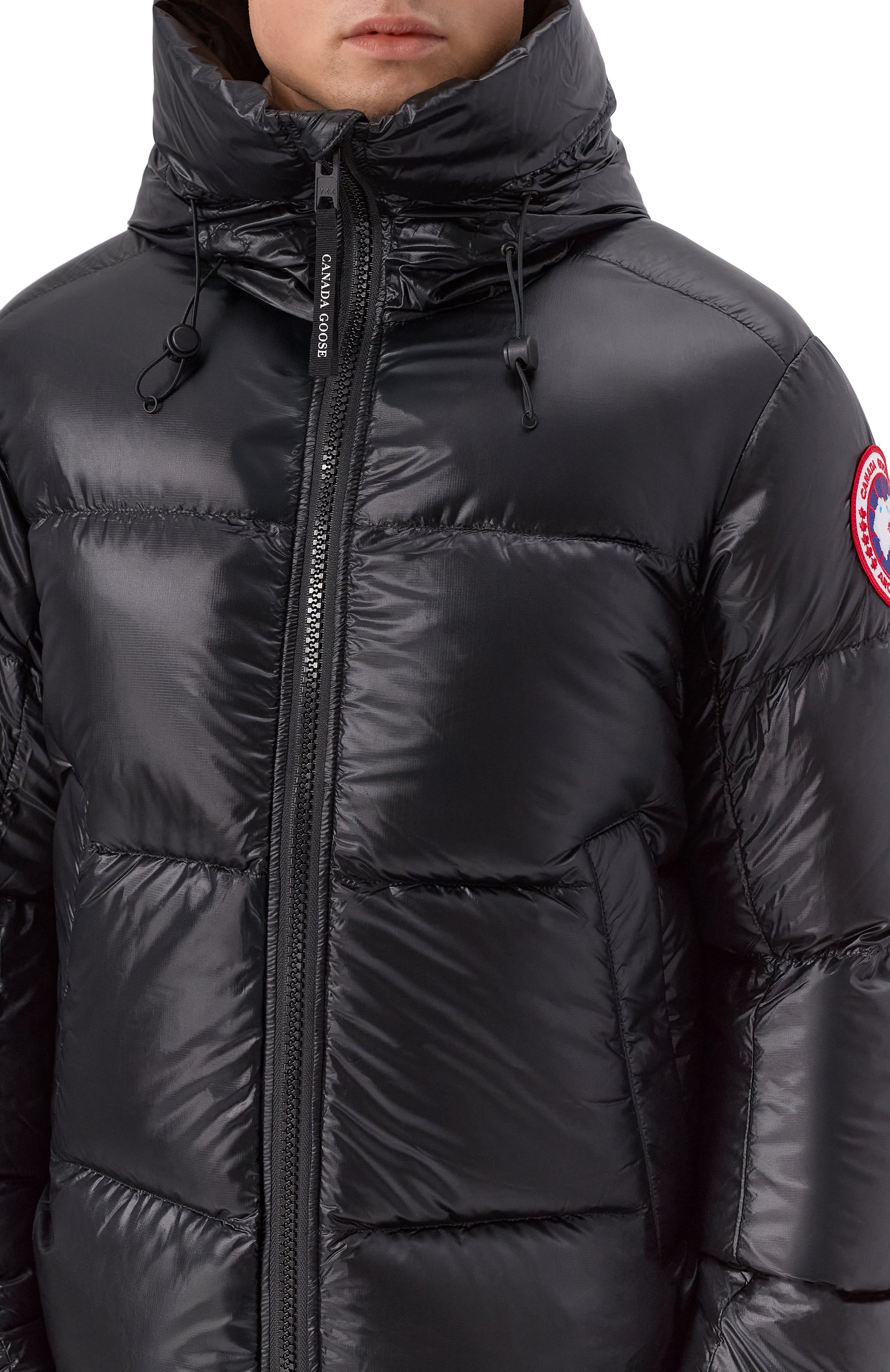 Пуховик crofton CANADA GOOSE черного цвета по цене 175500 руб., арт. 2252M, фото 5 Пуховик crofton CANADA GOOSE, арт. 2252M, фото 5