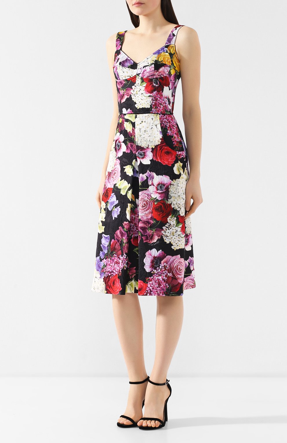 Платье с принтом DOLCE & GABBANA, арт. F6D3FT/HSMW5, фото 3