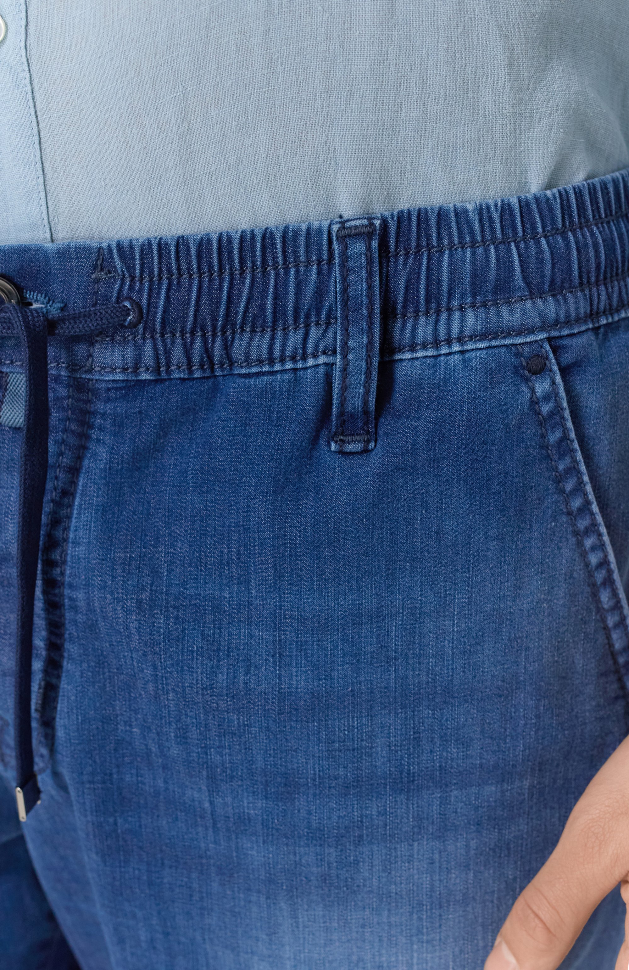 Джинсовые шорты leo JACOB COHEN, арт. 25E P/JUM_0E003 058 S3735 V1, фото 5