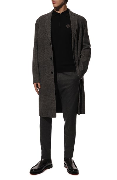 Поло с отделкой из кожи аллигатора STEFANO RICCI, арт. K606312AZ1/F22465, фото 2