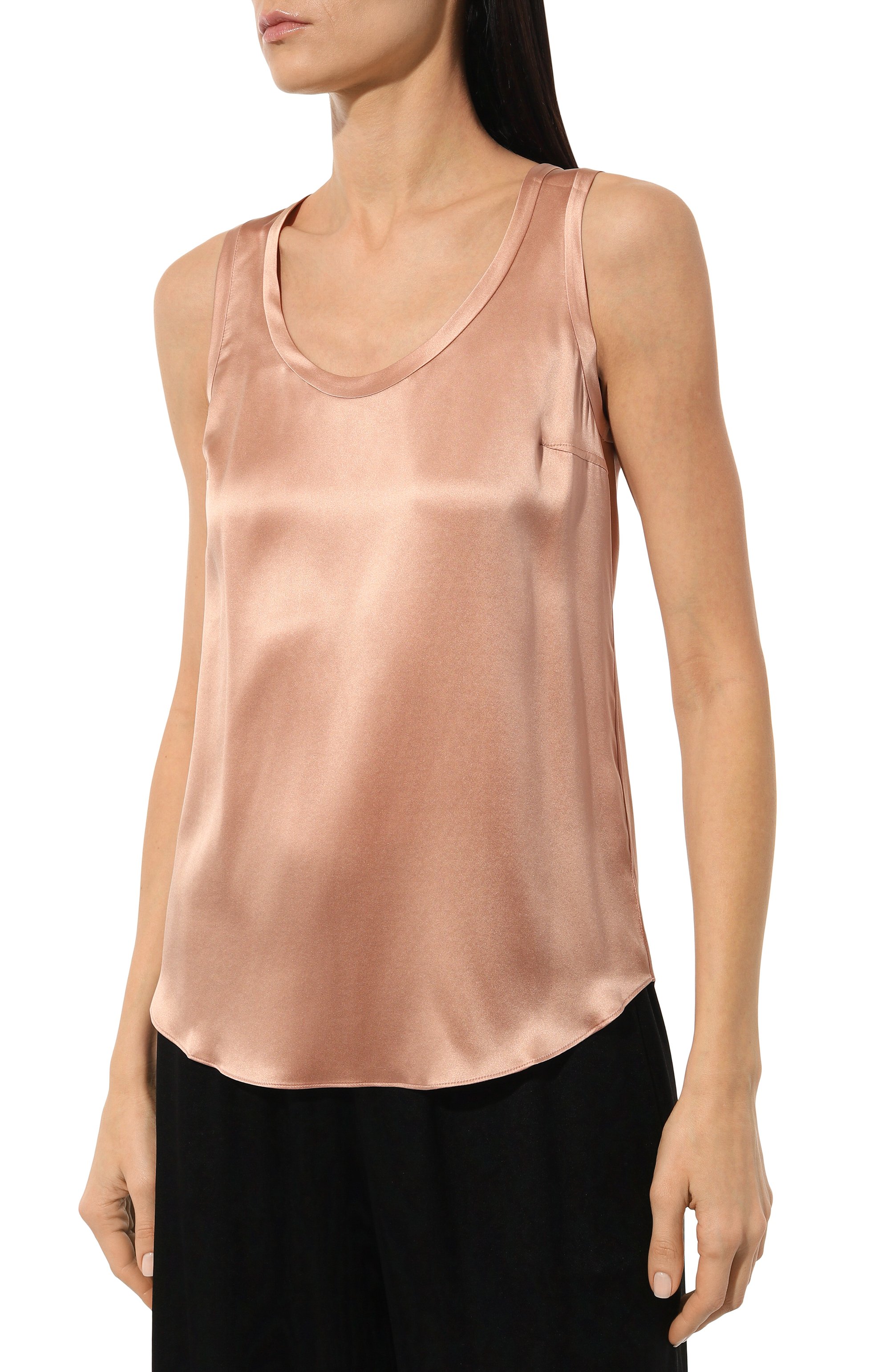 Шелковый топ BRUNELLO CUCINELLI, арт. M0C59E0600, фото 3