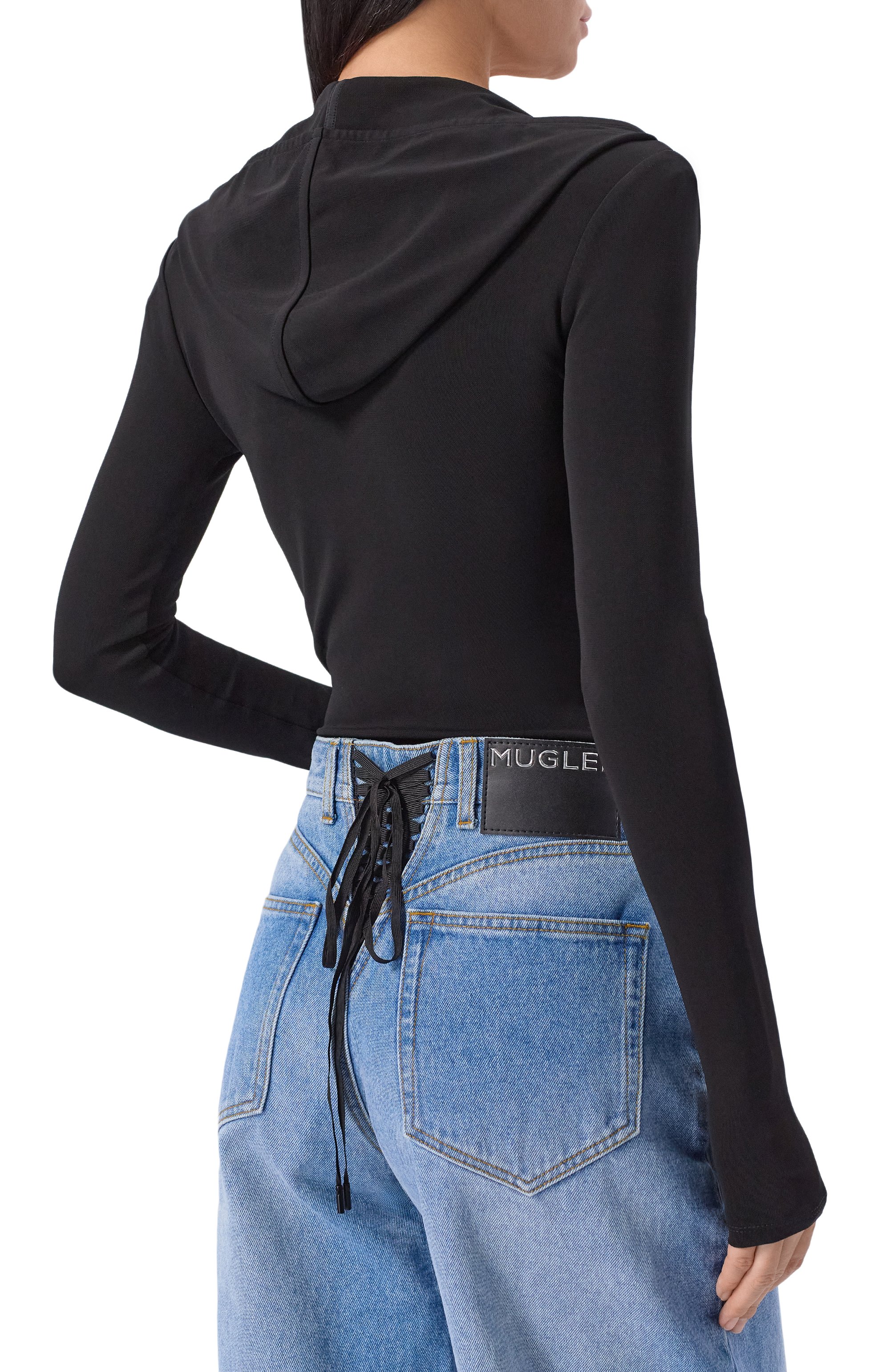 Боди из вискозы MUGLER, арт. 25F3B002856026, фото 4