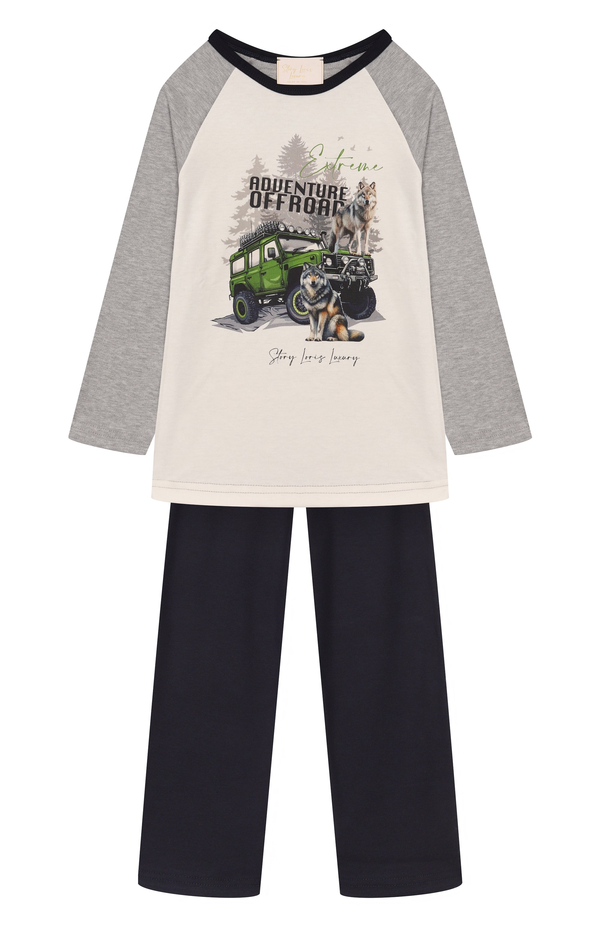 Хлопковая пижама STORY LORIS, арт. 35502/2-6, фото 1