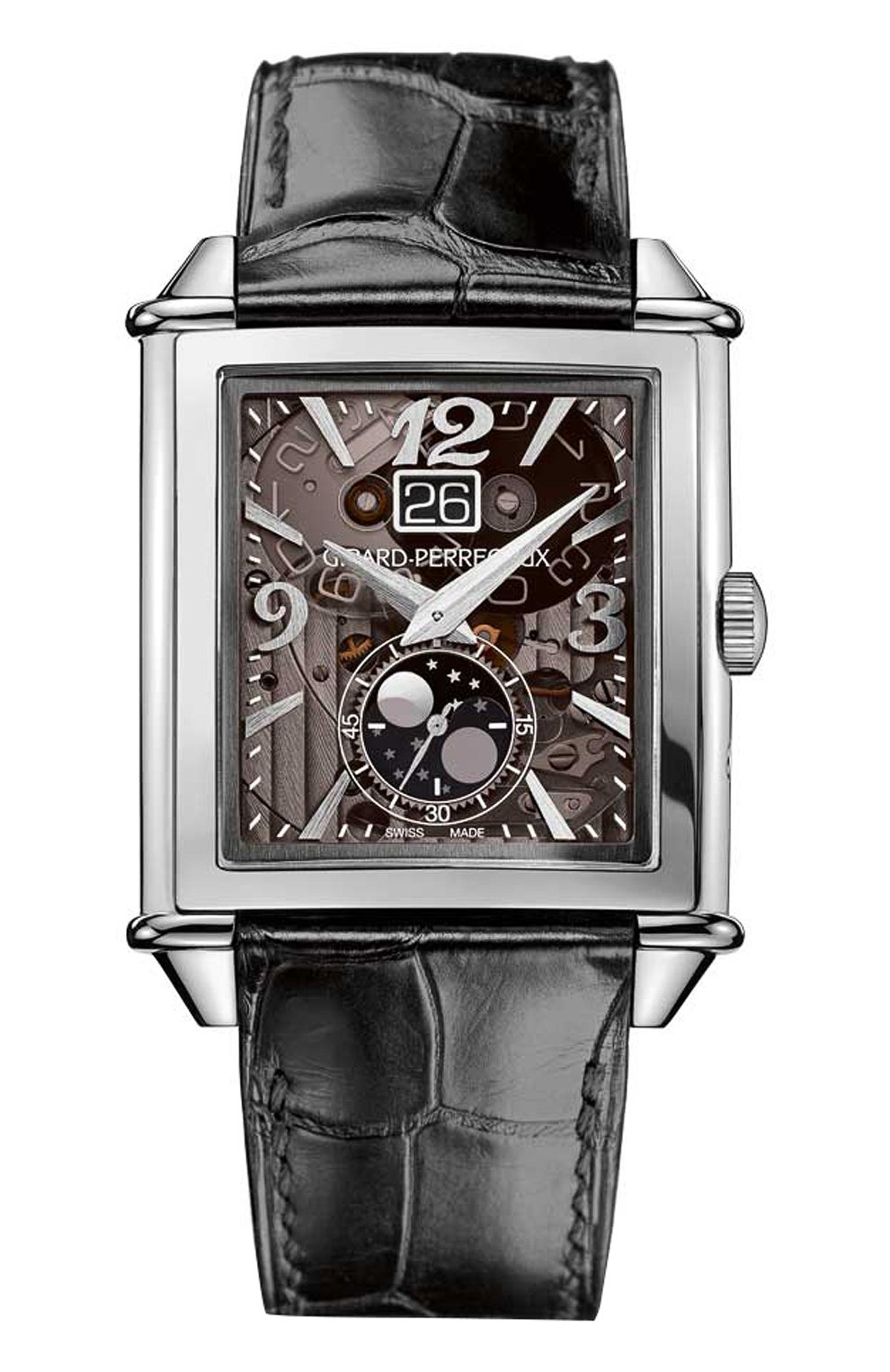 Часы xxl large date steel grey GIRARD-PERREGAUX, арт. 25882-11-223-BB6B, фото 1