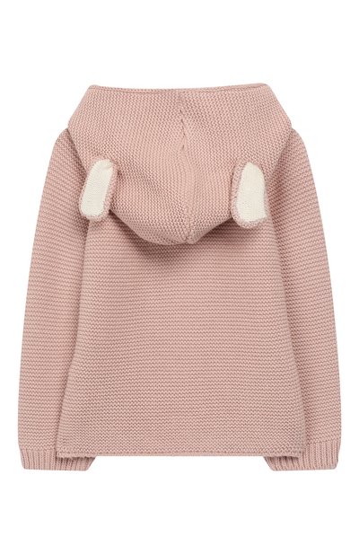 Кардиган из хлопка и шерсти STELLA MCCARTNEY розового цвета по цене 6640 руб., арт. 540060/SMM03, фото 2 Кардиган из хлопка и шерсти STELLA MCCARTNEY, арт. 540060/SMM03, фото 2