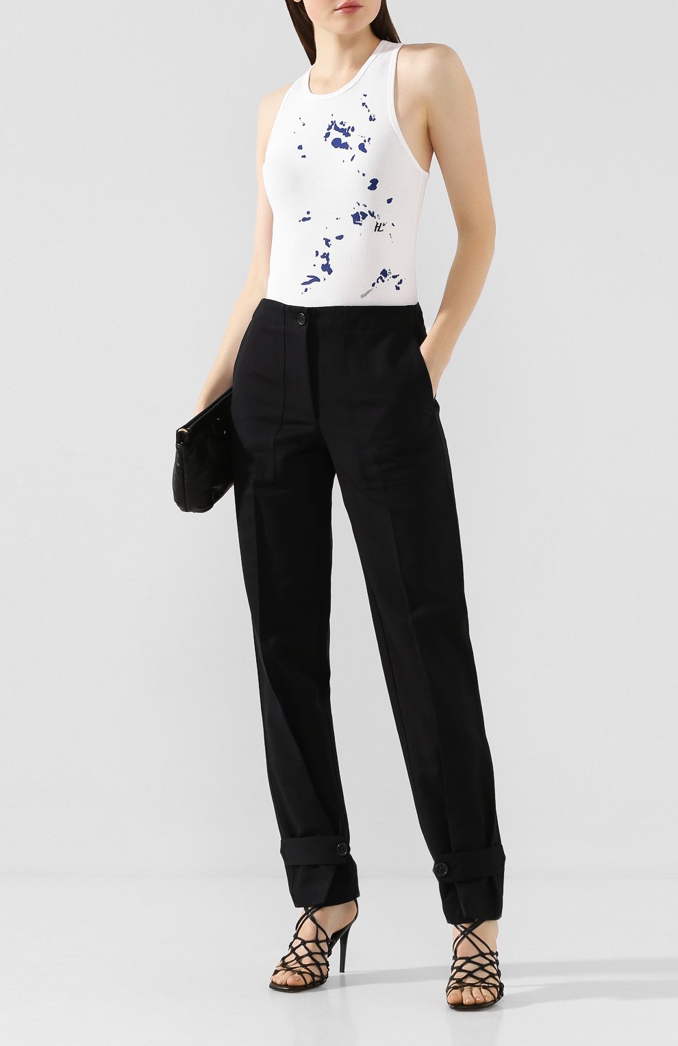 Хлопковая майка HELMUT LANG, арт. J10DW503, фото 2