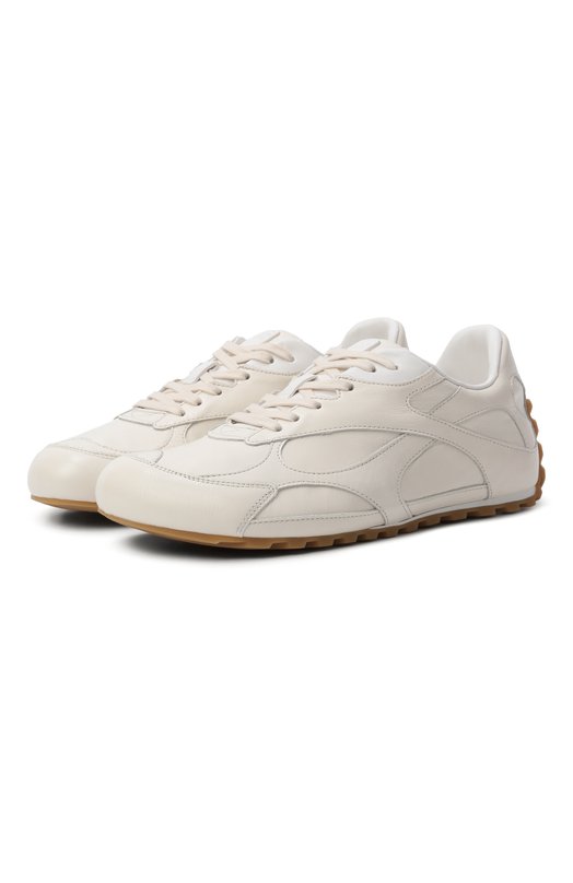 Кожаные кроссовки Orbit Flash Bottega Veneta 867941/V65C0 Белый 867941/V65C0