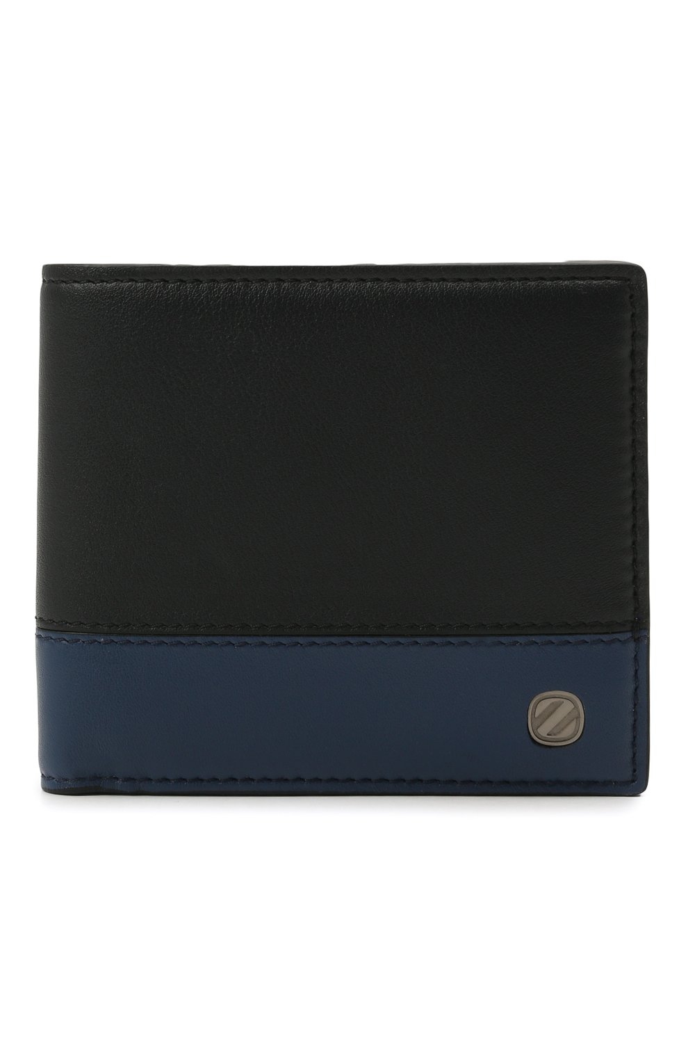 Кожаное портмоне ZEGNA темно-синего цвета по цене 39850 руб., арт. E1733W-LHMGT, фото 1 Кожаное портмоне ZEGNA, арт. E1733W-LHMGT, фото 1